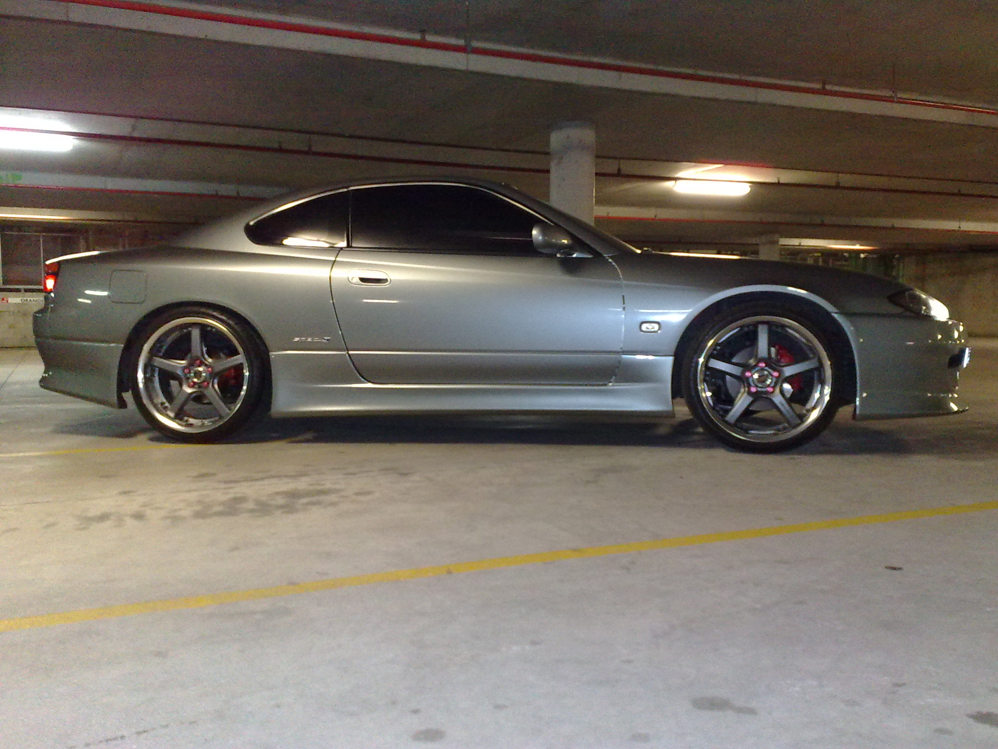 photo 3 Nissan S15 custom wheels RAYS GTS - Disc A 19x8.5, ET +24, tire size 235/35 R19. 19x9.5 ET+37 265/30 R19