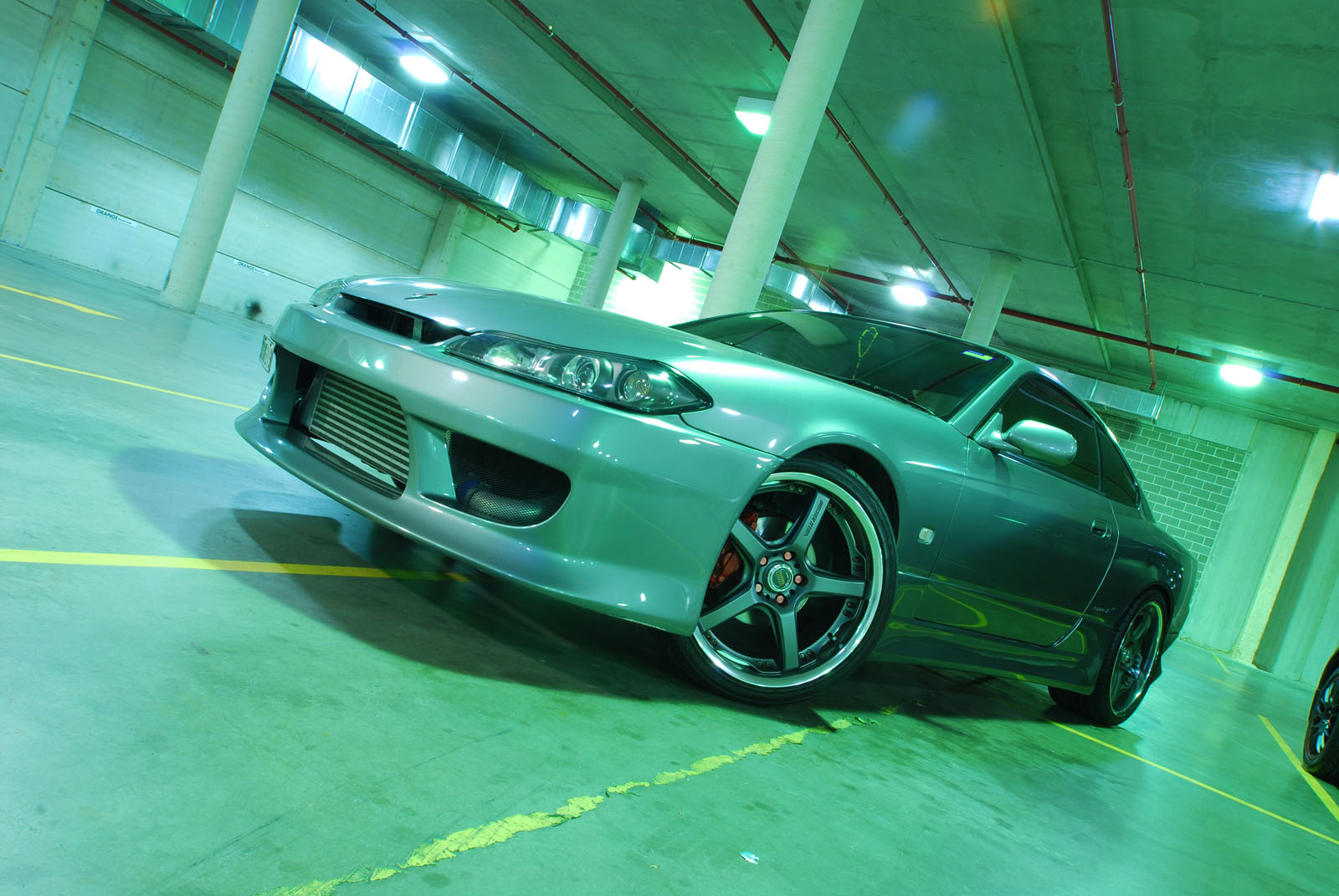 photo 7 Nissan S15 custom wheels RAYS GTS - Disc A 19x8.5, ET +24, tire size 235/35 R19. 19x9.5 ET+37 265/30 R19