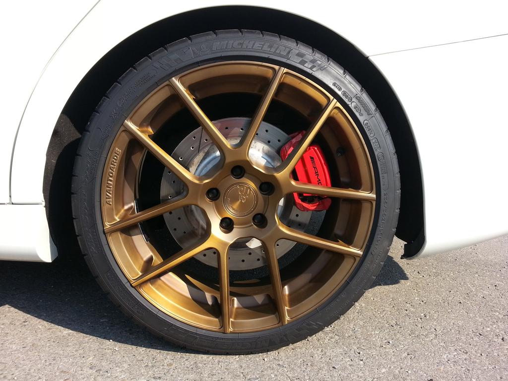photo 1 Mercedes-Benz CLA-Class custom wheels Avant Garde M510 19x8.5, ET , tire size X R19. x ET 