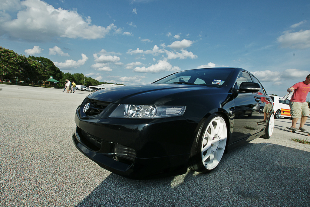 photo 4 Acura TSX custom wheels Work Emotion CR Kai 18x8.5, ET +30, tire size 205/40 R18. x ET 215/40 R