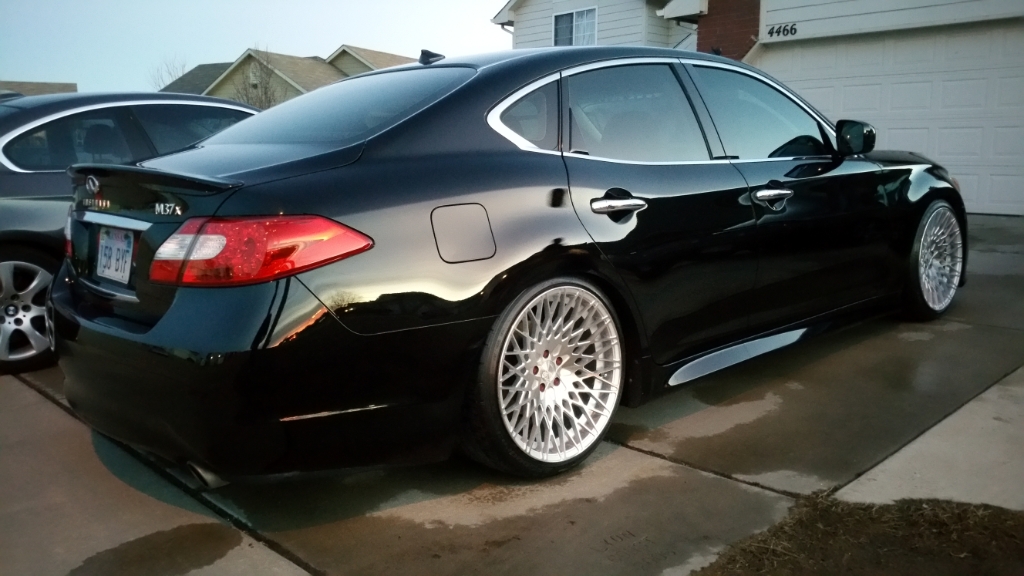 photo 2 Infiniti M37 custom wheels Avant Garde M540 20x10.0, ET , tire size X R20. x ET 
