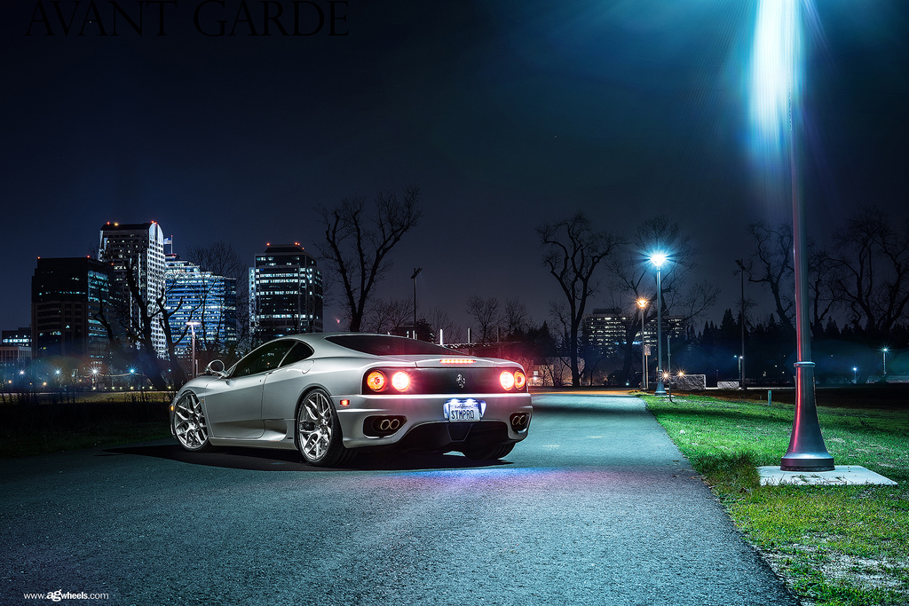 photo 2 Ferrari 360 Modena custom wheels Avant Garde M590 20x8.5, ET , tire size X R20. 20x10.0 ET
