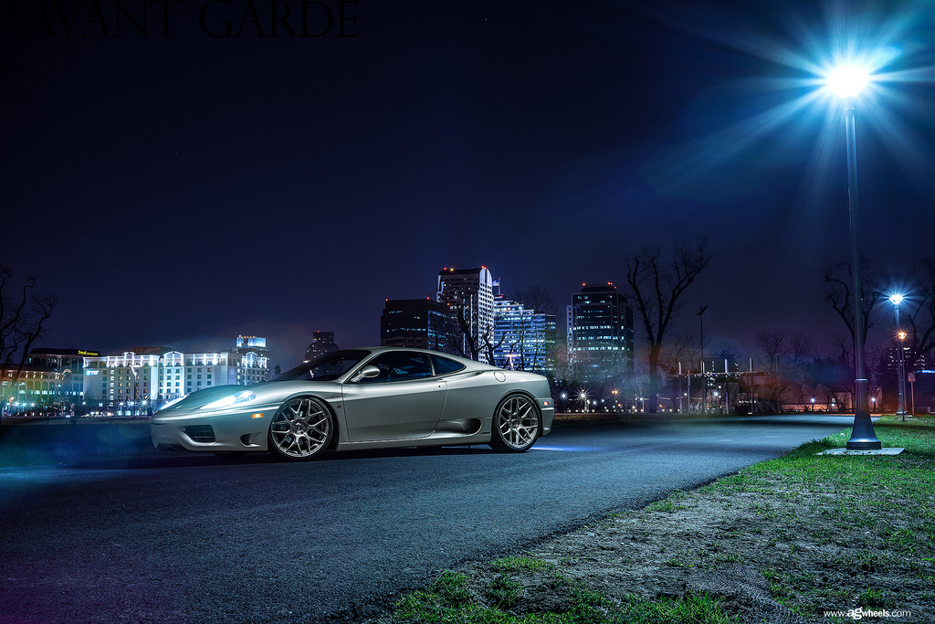 photo 3 Ferrari 360 Modena custom wheels Avant Garde M590 20x8.5, ET , tire size X R20. 20x10.0 ET