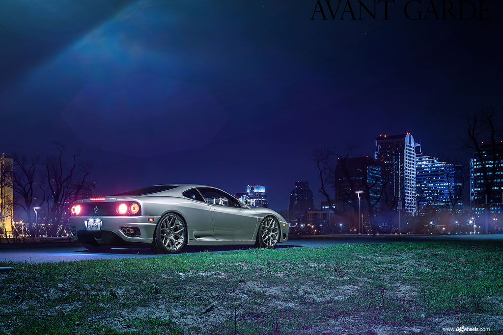 photo 4 Ferrari 360 Modena custom wheels Avant Garde M590 20x8.5, ET , tire size X R20. 20x10.0 ET