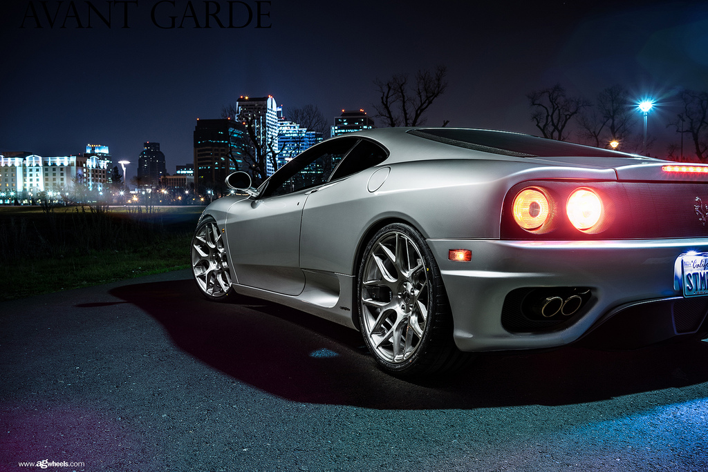 photo 1 Ferrari 360 Modena custom wheels Avant Garde M590 20x8.5, ET , tire size X R20. 20x10.0 ET