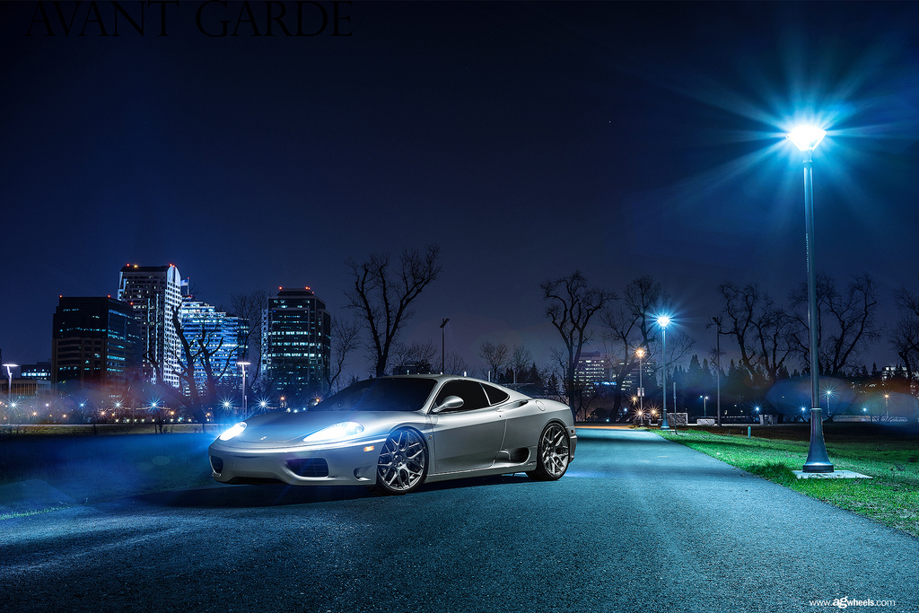 photo 6 Ferrari 360 Modena custom wheels Avant Garde M590 20x8.5, ET , tire size X R20. 20x10.0 ET