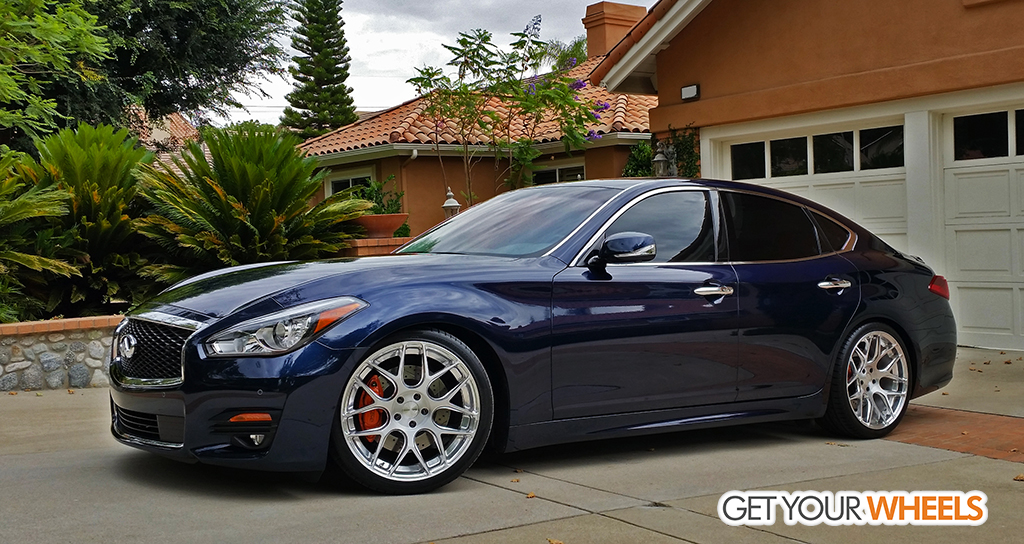 photo 3 Infiniti Q70 custom wheels Avant Garde M590 20x8.5, ET , tire size X R20. 20x10.0 ET 