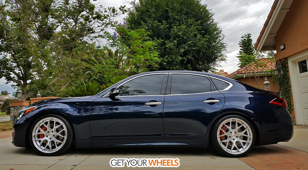 photo 4 Infiniti Q70 custom wheels Avant Garde M590 20x8.5, ET , tire size X R20. 20x10.0 ET 