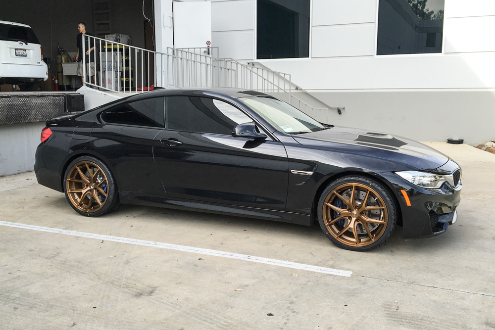 photo 4 BMW M4 custom wheels Avant Garde M580 20x8.5, ET , tire size 255/ R20. 20x10.0 ET 275/ R20