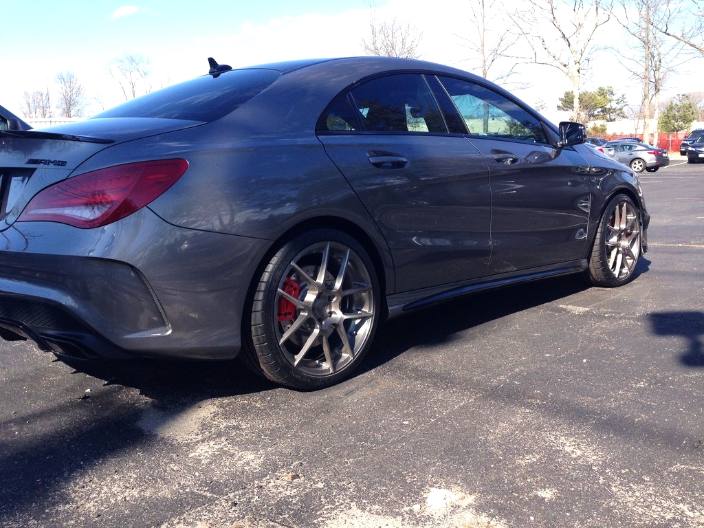 photo 2 Mercedes-Benz CLA-Class custom wheels Avant Garde M510 19x8.5, ET +45, tire size 235/35 R19. x ET 
