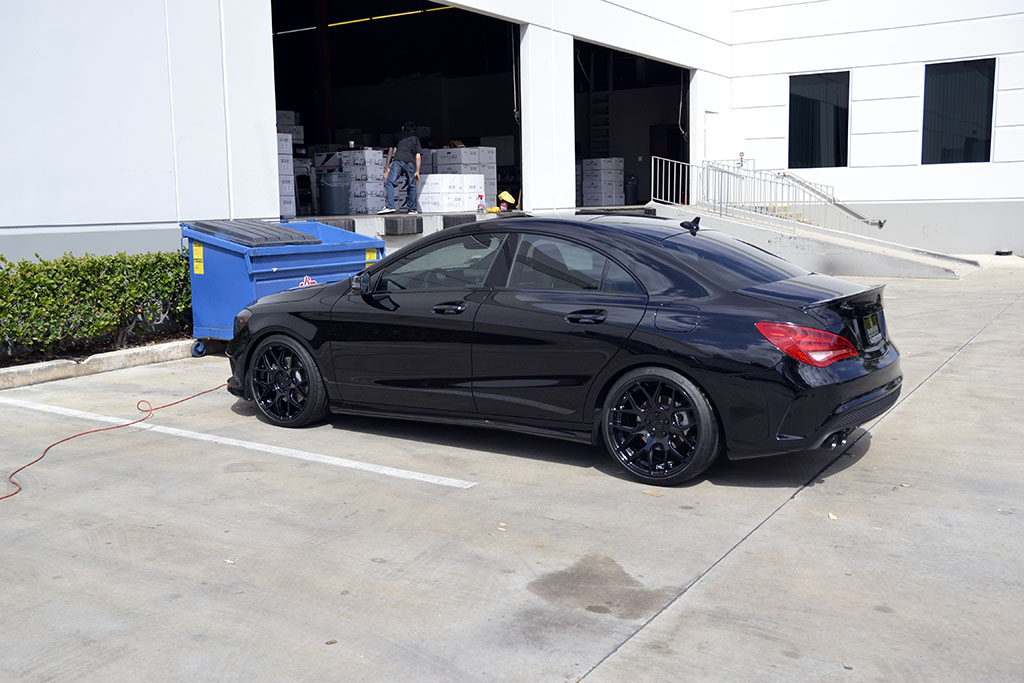 photo 6 Mercedes-Benz CLA-Class custom wheels Avant Garde M590 19x8.5, ET +45, tire size 235/35 R19. 19x9.5 ET+48 245/35 R19