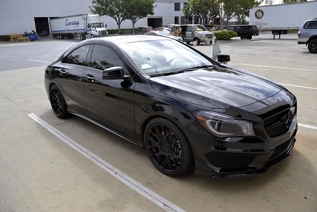 photo 4 Mercedes-Benz CLA-Class custom wheels Avant Garde M590 19x8.5, ET +45, tire size 235/35 R19. 19x9.5 ET+48 245/35 R19