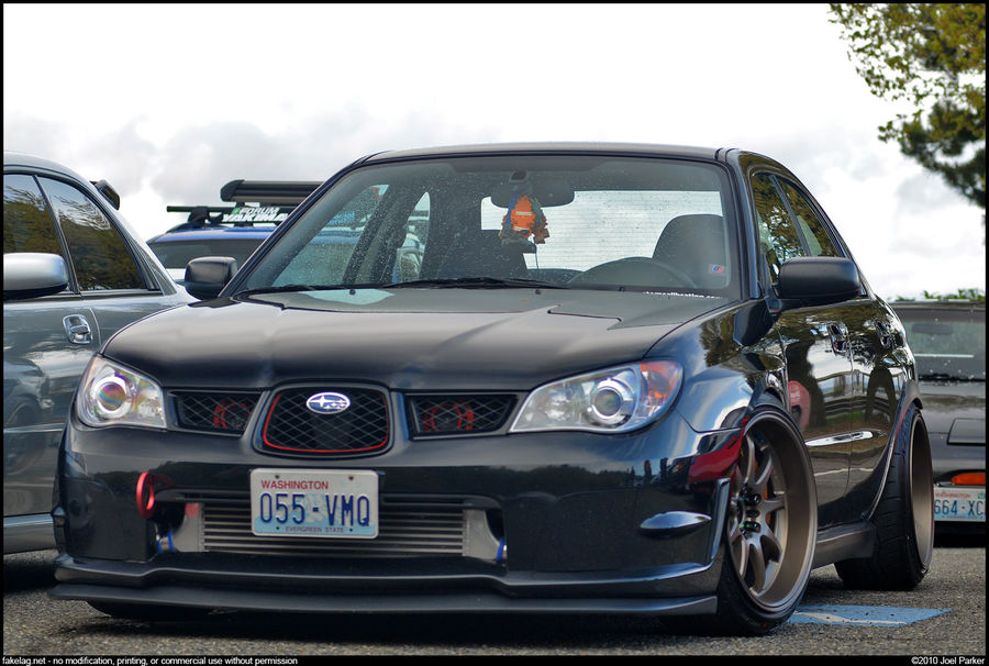 photo 5 Subaru Impreza WRX custom wheels Work Emotion XD-9 18x10.0, ET +18, tire size 225/40 R18. x ET 