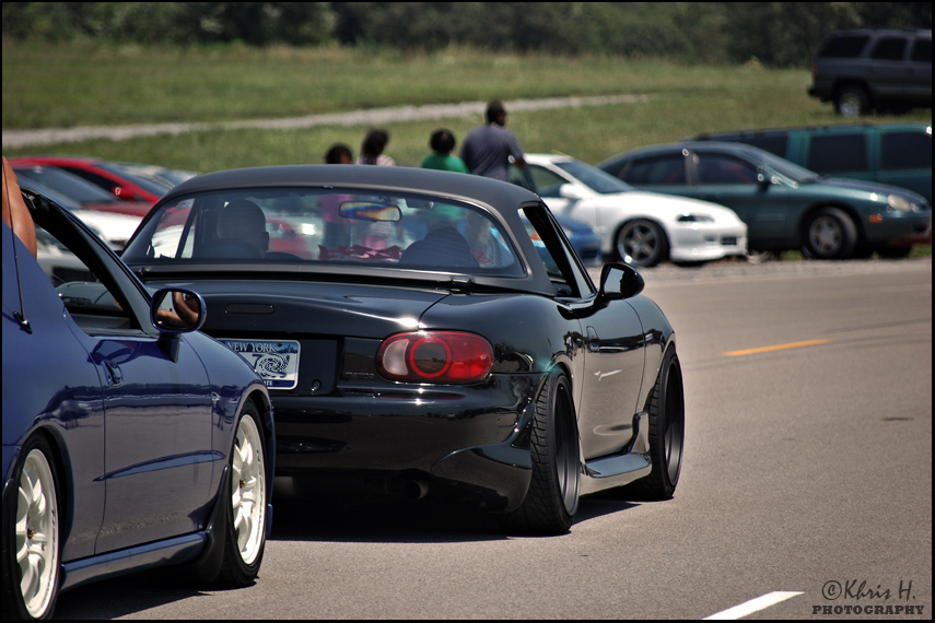 photo 7 Mazda MX-5 Miata custom wheels Sportmax 002 16x8.0, ET 0, tire size 205/40 R16. x ET 