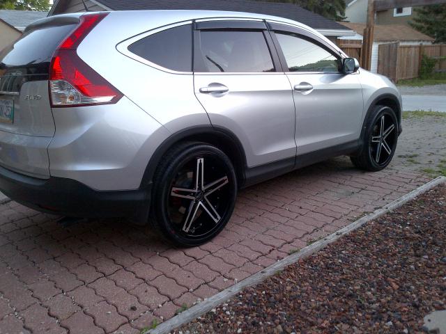 photo 1 Honda CR-V custom wheels Ruff Racing  22x, ET , tire size 255/35 R22. x ET 