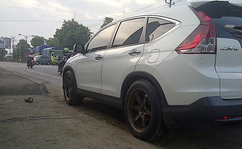 photo 1 Honda CR-V custom wheels   19x8.5, ET +38, tire size 255/50 R19. 19x9.5 ET+38 