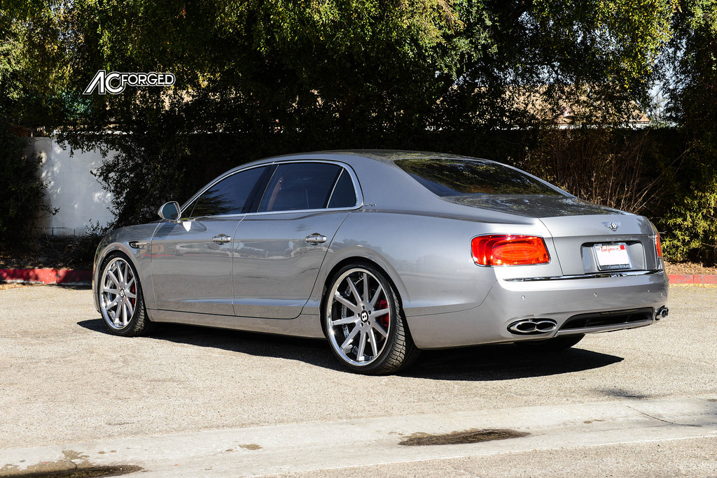 photo 7 Bentley Flying Spur custom wheels AC ACR 413 22x9.0, ET , tire size 265/35 R22. 22x10.5 ET 295/30 R22