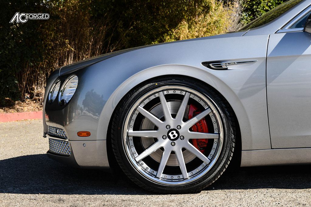 photo 8 Bentley Flying Spur custom wheels AC ACR 413 22x9.0, ET , tire size 265/35 R22. 22x10.5 ET 295/30 R22