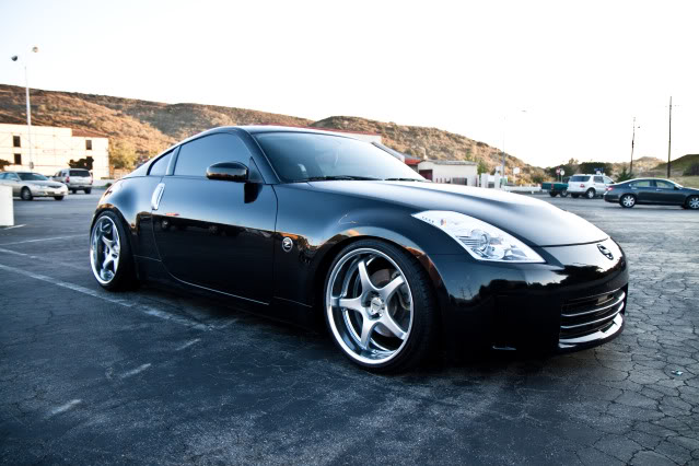 photo 1 Nissan 350Z custom wheels AME Circlar Spec R 19x9.0, ET -1, tire size 225/35 R19. 19x10.0 ET-8 245/35 R19
