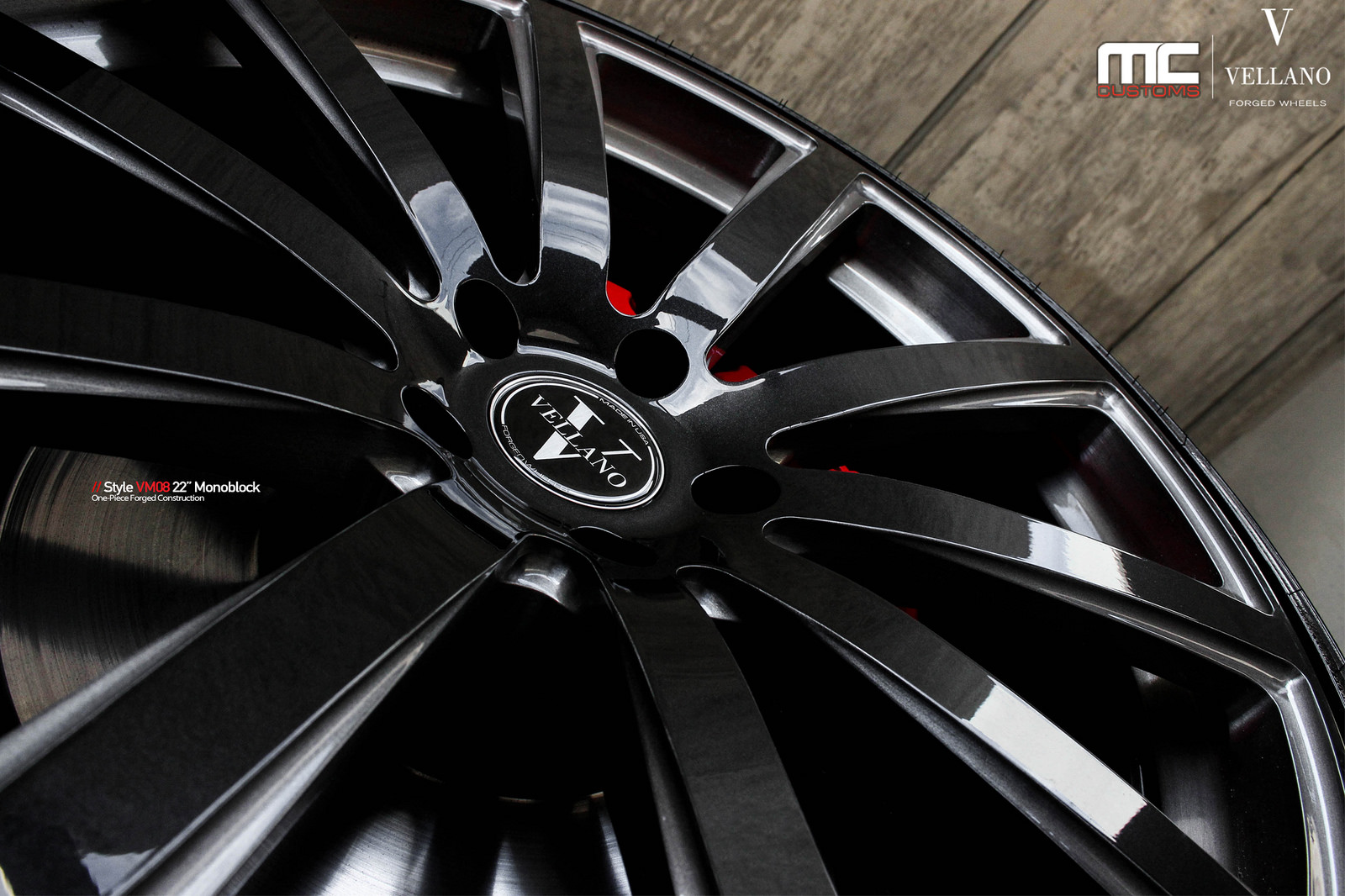 photo 1 BMW 760 custom wheels Vellano VM08 22x, ET , tire size X R22. x ET