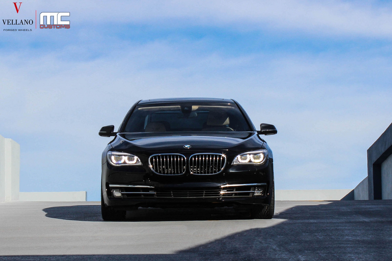 photo 7 BMW 760 custom wheels Vellano VM08 22x, ET , tire size X R22. x ET