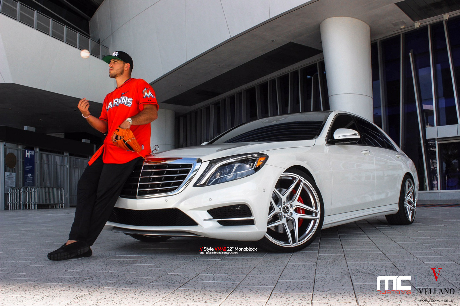 photo 4 Mercedes-Benz S-Class custom wheels Vellano VM40 22x, ET , tire size X R22. x ET 