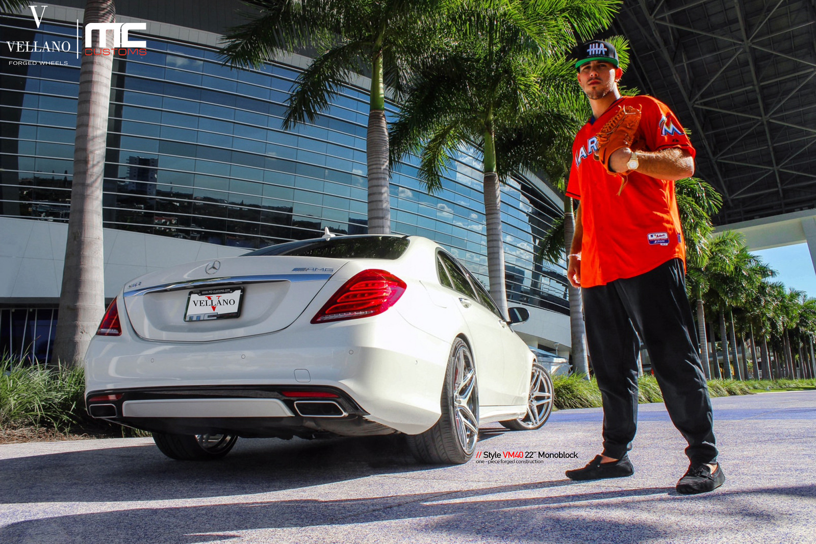 photo 5 Mercedes-Benz S-Class custom wheels Vellano VM40 22x, ET , tire size X R22. x ET 