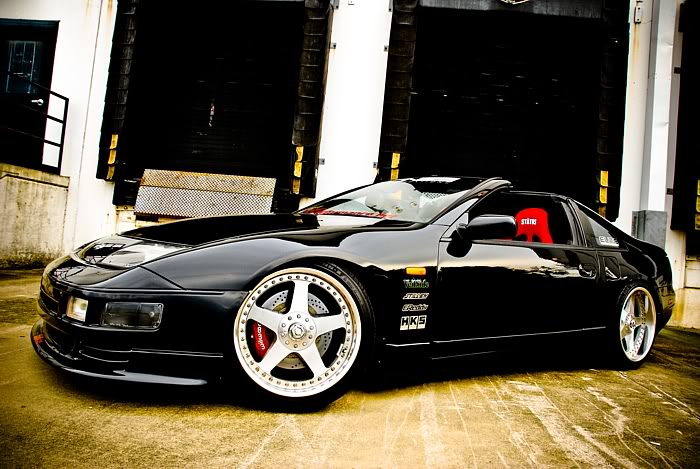 photo 3 Nissan 300ZX 2-seat custom wheels Veilside Andrew Racing V 18x10.0, ET +10, tire size 255/35 R18. 18x11.0 ET+30 285/30 R18