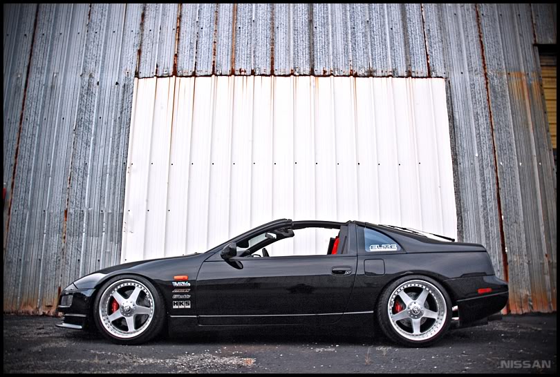 photo 6 Nissan 300ZX 2-seat custom wheels Veilside Andrew Racing V 18x10.0, ET +10, tire size 255/35 R18. 18x11.0 ET+30 285/30 R18