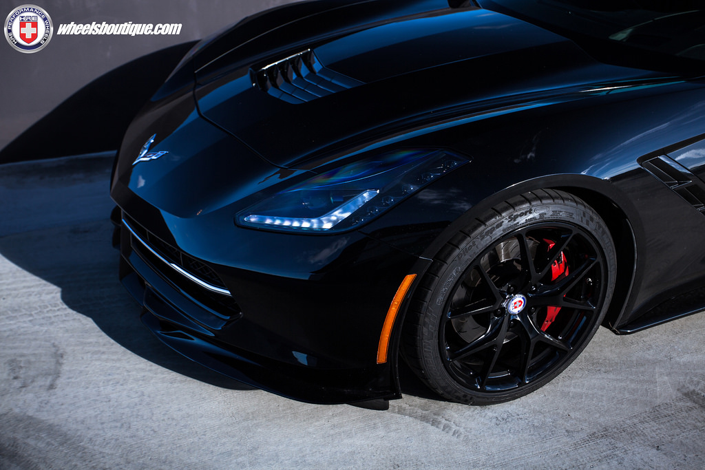 photo 5 Chevrolet Corvette custom wheels HRE P101 19x9.5, ET , tire size 255/35 R19. 20x11.0 ET 305/30 R20