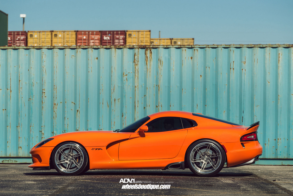 photo 9 Dodge SRT Viper custom wheels ADV 06R Truck Spec 20x10.5, ET , tire size 275/30 R20. 21x13.0 ET 355/25 R21