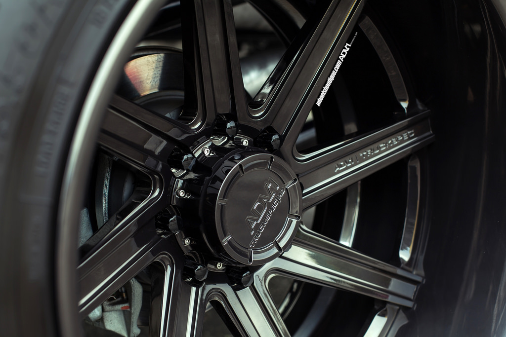 photo 4 GMC Sierra 2500HD custom wheels ADV 08R Truck Spec 24x15.0, ET , tire size 395/50 R24. x ET 