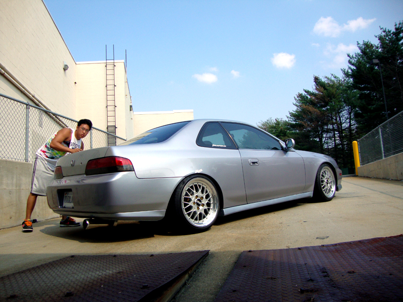 photo 9 Honda Prelude custom wheels BBS RYII 17x8.0, ET +20, tire size 205/40 R17. 17x9.0 ET+20