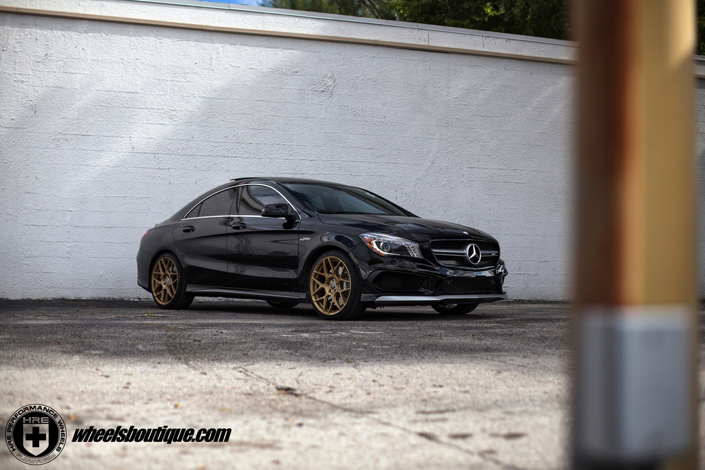 photo 5 Mercedes-Benz CLA-Class custom wheels HRE FF01 FLowForm 19x8.5, ET , tire size 235/35 R19. x ET 