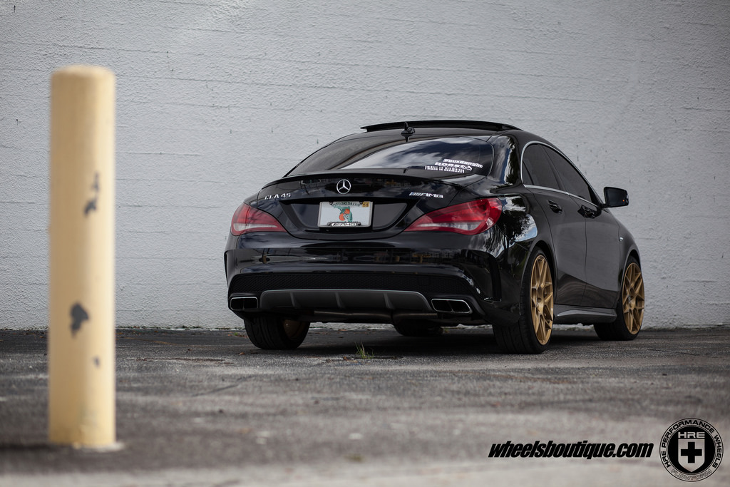 photo 6 Mercedes-Benz CLA-Class custom wheels HRE FF01 FLowForm 19x8.5, ET , tire size 235/35 R19. x ET 