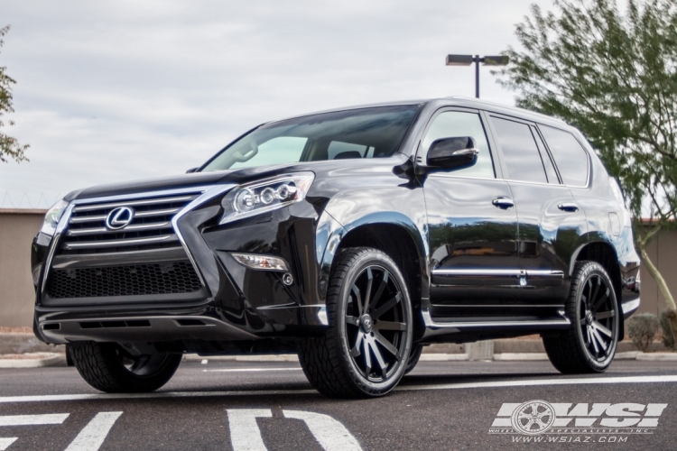 photo 1 Lexus GX 460 custom wheels Black Rhino Traverse 22x, ET , tire size X R22. x ET 