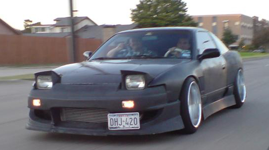 photo 1 Nissan S13 custom wheels Amistad Dish 18x10.0, ET 0, tire size 235/40 R18. 18x12.0 ET0 255/40 R18