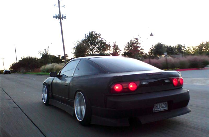 photo 2 Nissan S13 custom wheels Amistad Dish 18x10.0, ET 0, tire size 235/40 R18. 18x12.0 ET0 255/40 R18