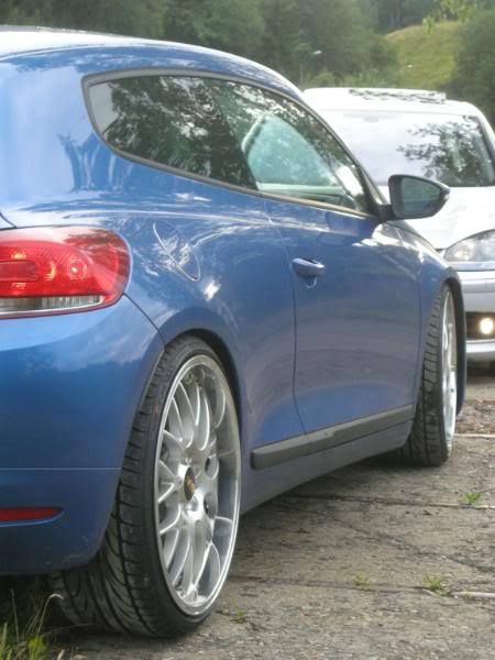 photo 6 Volkswagen Scirocco custom wheels BBS RS-GT 20x9.5, ET +36, tire size 235/30 R20. x ET 