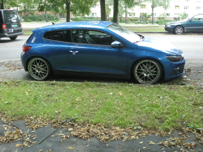 photo 10 Volkswagen Scirocco custom wheels BBS RS-GT 20x9.5, ET +36, tire size 235/30 R20. x ET 