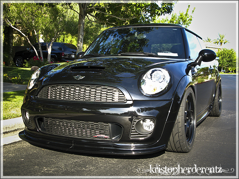 photo 2 MINI Cooper S custom wheels Rays Engineering Volk Racing TE37 17x7.5, ET +35, tire size 225/45 R17. 17x7.5 ET+40 