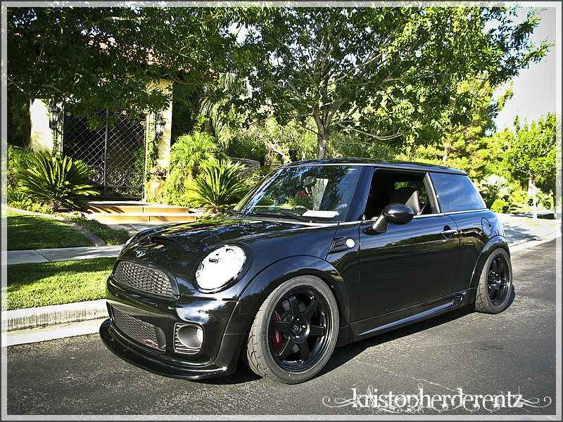 photo 5 MINI Cooper S custom wheels Rays Engineering Volk Racing TE37 17x7.5, ET +35, tire size 225/45 R17. 17x7.5 ET+40 