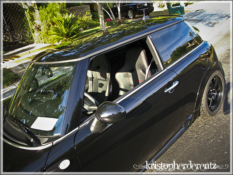 photo 6 MINI Cooper S custom wheels Rays Engineering Volk Racing TE37 17x7.5, ET +35, tire size 225/45 R17. 17x7.5 ET+40 