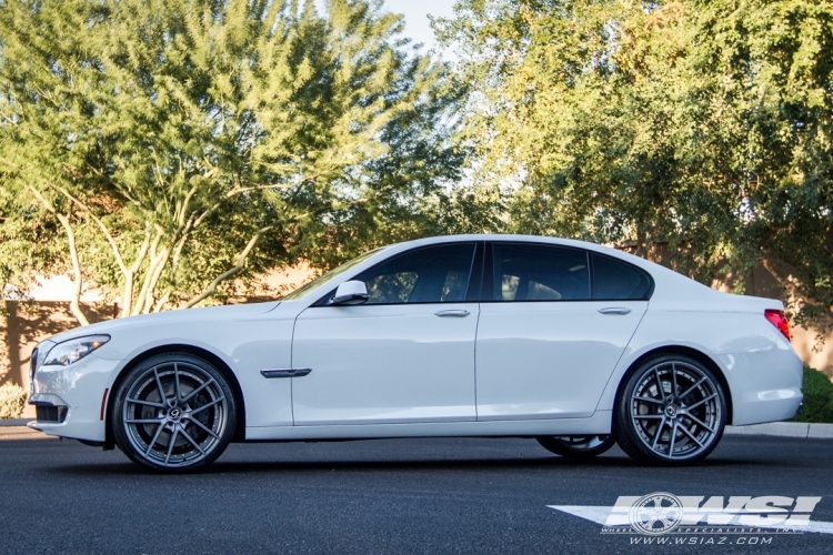 photo 1 BMW 740 custom wheels Gianelle Monaco 22x, ET , tire size X R22. x ET 