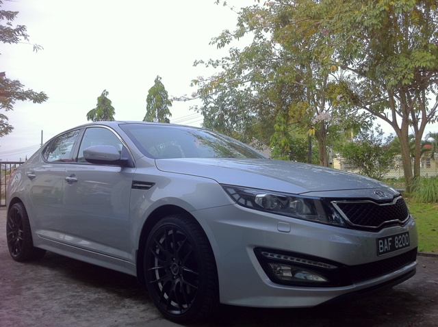 photo 3 Kia Optima custom wheels Breyton GTS-AV 19x8.5, ET +35, tire size 235/35 R19. 19x9.5 ET+35 265/30 R19