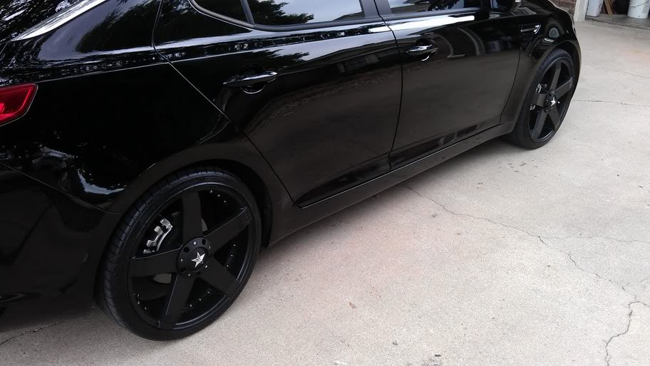 photo 4 Kia Optima custom wheels KMC Rockstar 20x8.0, ET +42, tire size 225/35 R20. x ET 
