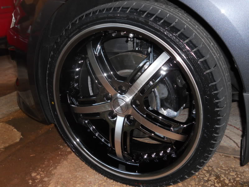 photo 1 Kia Optima custom wheels Legacy LG-503 20x8.0, ET +35, tire size 245/30 R20. x ET 