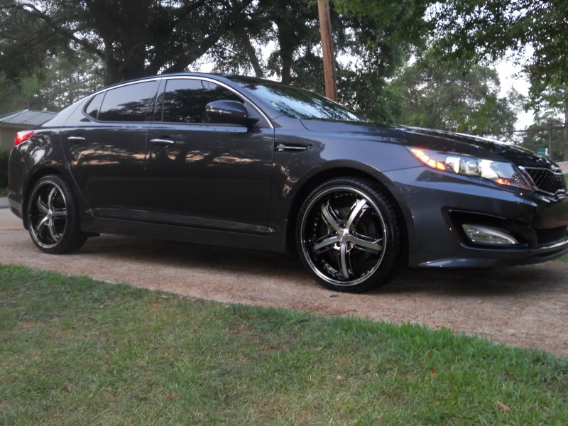 photo 2 Kia Optima custom wheels Legacy LG-503 20x8.0, ET +35, tire size 245/30 R20. x ET 