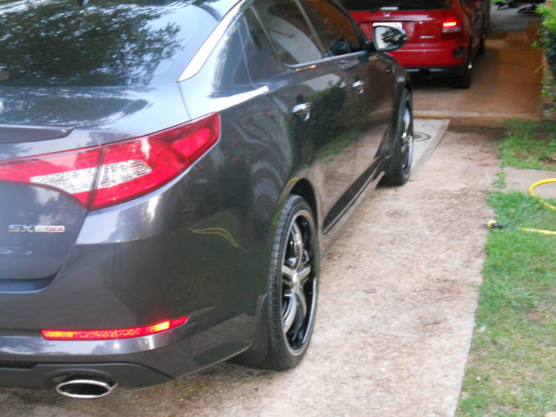 photo 3 Kia Optima custom wheels Legacy LG-503 20x8.0, ET +35, tire size 245/30 R20. x ET 