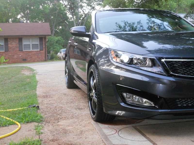 photo 4 Kia Optima custom wheels Legacy LG-503 20x8.0, ET +35, tire size 245/30 R20. x ET 